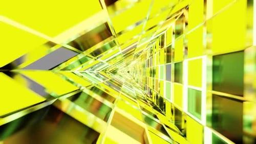 Triangle Yellow highlighted tunnel