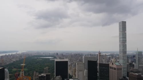 New York Central Park Timelapse from Rockfellar building.