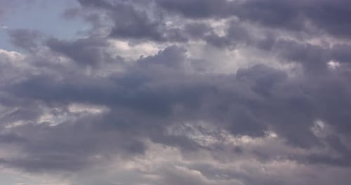 Clouds Shifting in an Atmospheric Sky