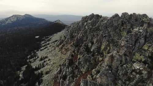 Vista aérea del Parque Nacional de Taganay