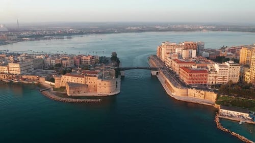 Aerial view of Taranto