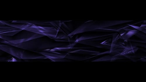 Abstract Dark Purple Geometric Shimmering Background Loop