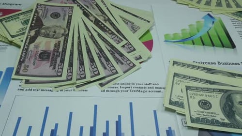 Financial Profit Of A Successful Company In Dollars