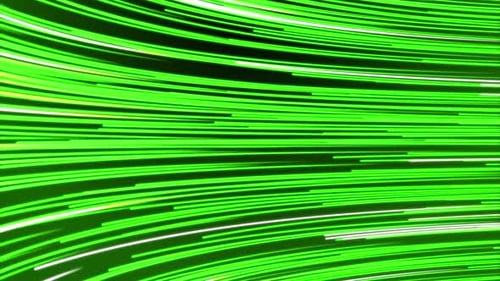 Fundo de linhas brilhantes verdes