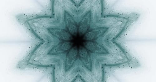 Abstract Fluid Kaleidoscope Pattern Loop