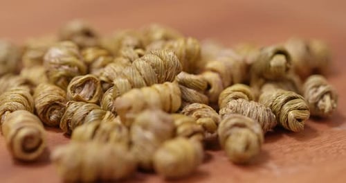 Close-up of Taro Stems