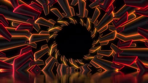 Farbe Animierter Looping-Hintergrund 4K