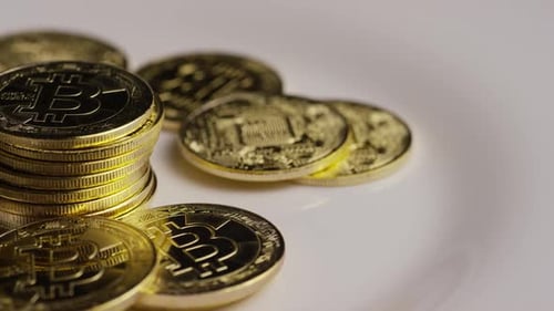 Plan rotatif de Bitcoins (cryptomonnaie numérique)