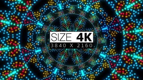 Partícula psicodélica brillante 01