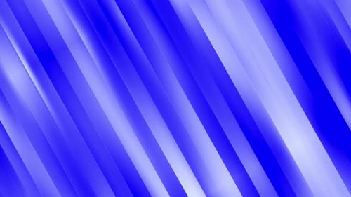 Animated Abstract Blue Stripes Dynamic Motion Background Loop