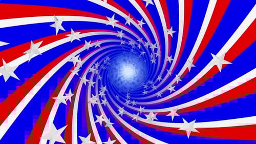 Flying In Usa Presidential Election 02 4K