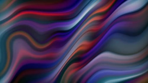 Abstract Colorful Fantasy Glow wavy surface