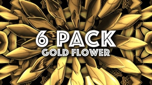 Gold Lotus Flower