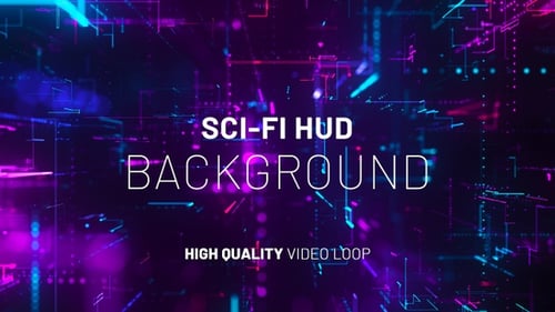 Cyber-Sci-Fi-Hud-Hintergrund