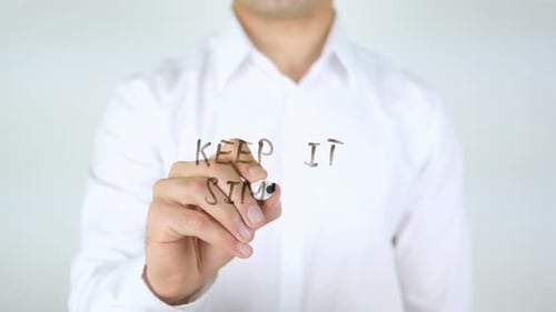 Gardez les choses simples