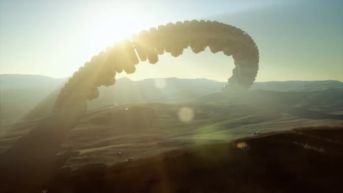 Unidentified Flying Object at the Earth