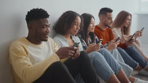Diverse Young Adults Using Smartphones Indoors