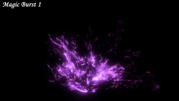 Abstract Magic Energy Bursts Transition Pack, Elements Motion Graphics ...