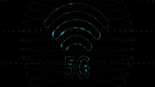 digital 5g background