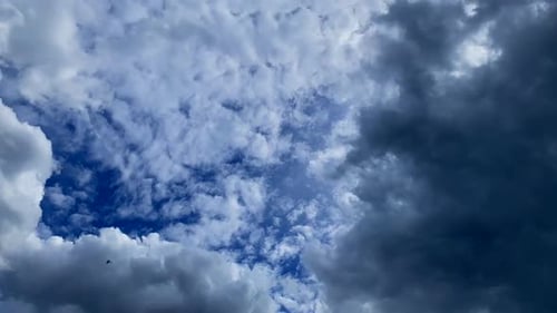 Sky clouds timelapse.