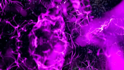 Purple Organic Abstract Background