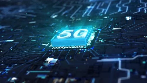 Chip de CPU de computador 5g
