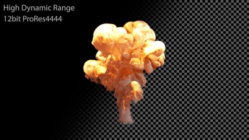 Kleine Puffy Explosion mit Alpha 4K