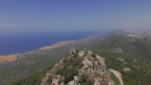 Castle at top of the mountain