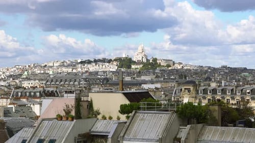 Square of Georges Pompidou Paris