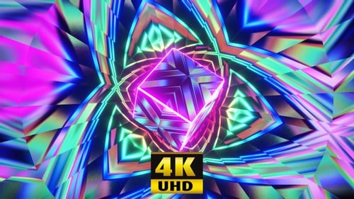 Tunnel Magic Journey Vj Loop 4K