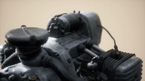 Old Rustet Gegenmotor