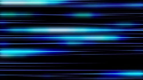Futuristic Blue Light Speed Lines Seamless Loop Background