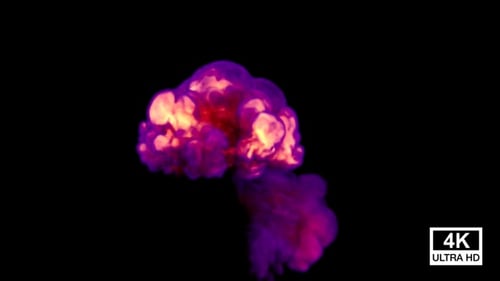 Abstract Fluid Smoke Burst Element