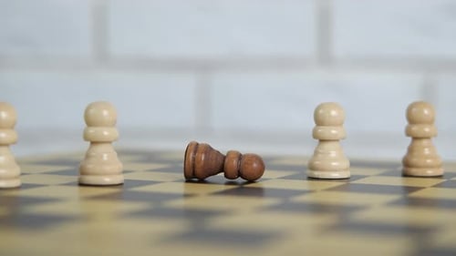 Estrategia con un peón