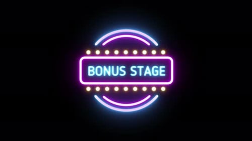 Enseigne au néon bonus