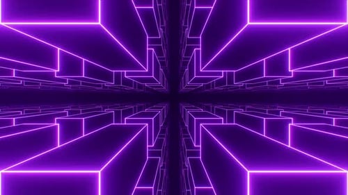 Fond de concert Neon Cube