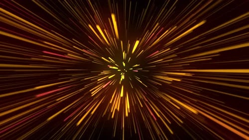 Particules de ligne abstraites 4K