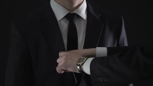 Income Tax Inspector Taking Bribe, Covering Up Illegal Business, Smirk Close Up