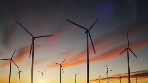 Wind Turbine Generator Wind Energy Plant Power Turbine