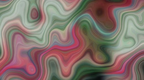 Abstract Fluid Color Swirl Dynamic Background Loop