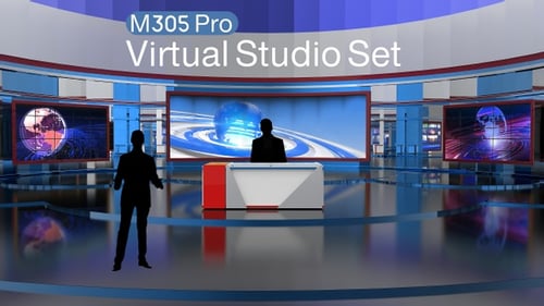 Virtuelles Studioset M305 Pro