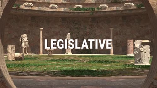Legislative Text Reveal in Ancient Roman Ruins
