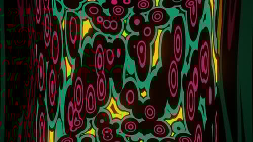 Strobe Neon Pulsante Neón Disco Fondo VJ Loop