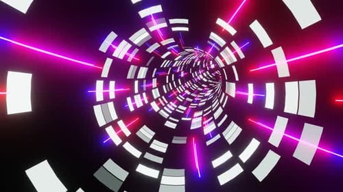 Hyper Jump On The Abstract Vj Loops Tunnel 02