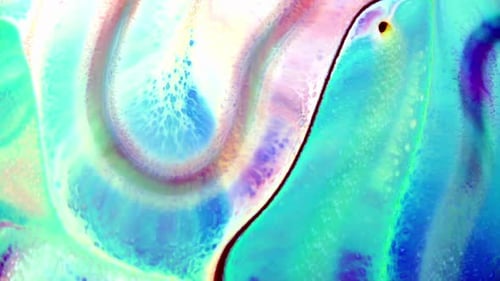 Abstract Colors Blend and Swirl Background