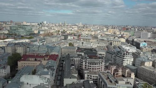 Luftaufnahme des City Stone Jungle