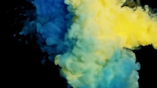 Bright Watercolors Mixture Patterns