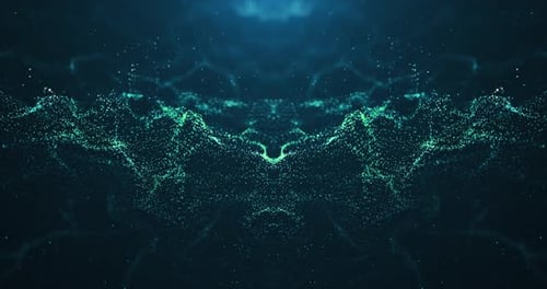 Abstract Line Particles Background