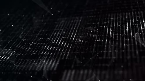 4K Abstract Background Loopable - white and black