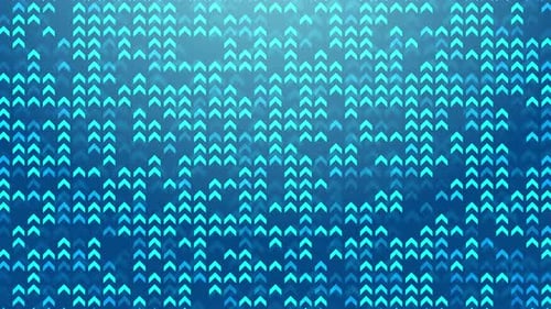 Arrows moving upside motion background - blue